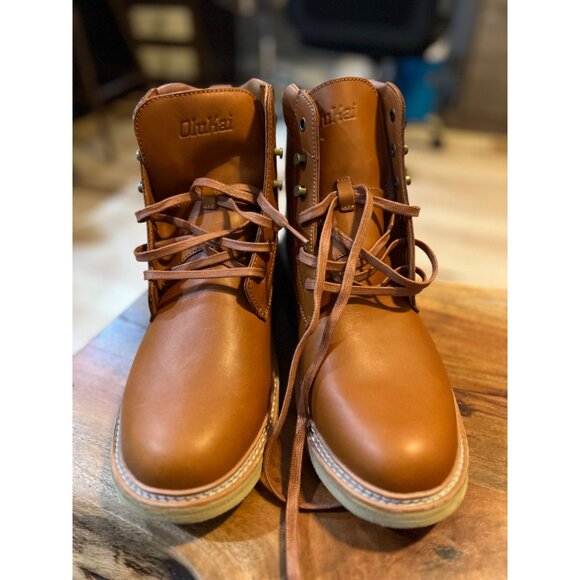 OLUKAI Kilakila Men’s Waterproof Leather Boots‎ - Size 12 NWOT main image 4